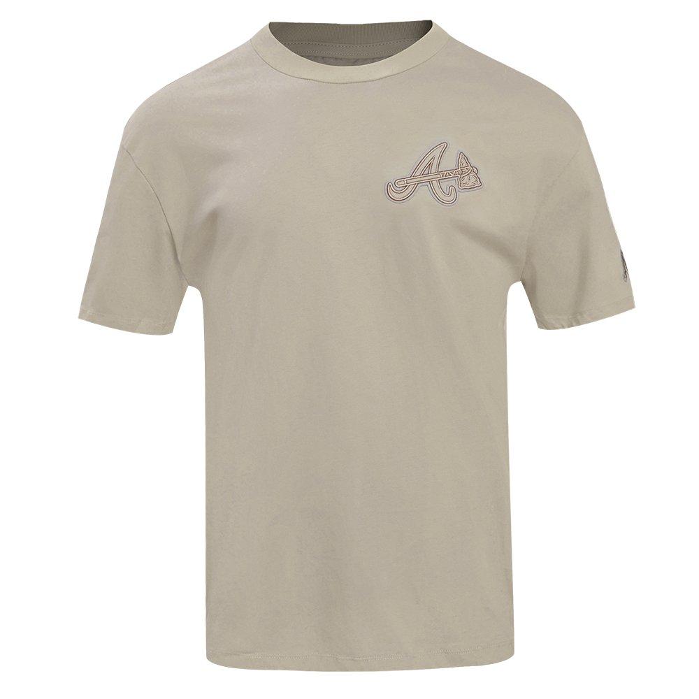 Pro Standard Men's MLB Atlanta Braves Neutral Drop Shoulder Top